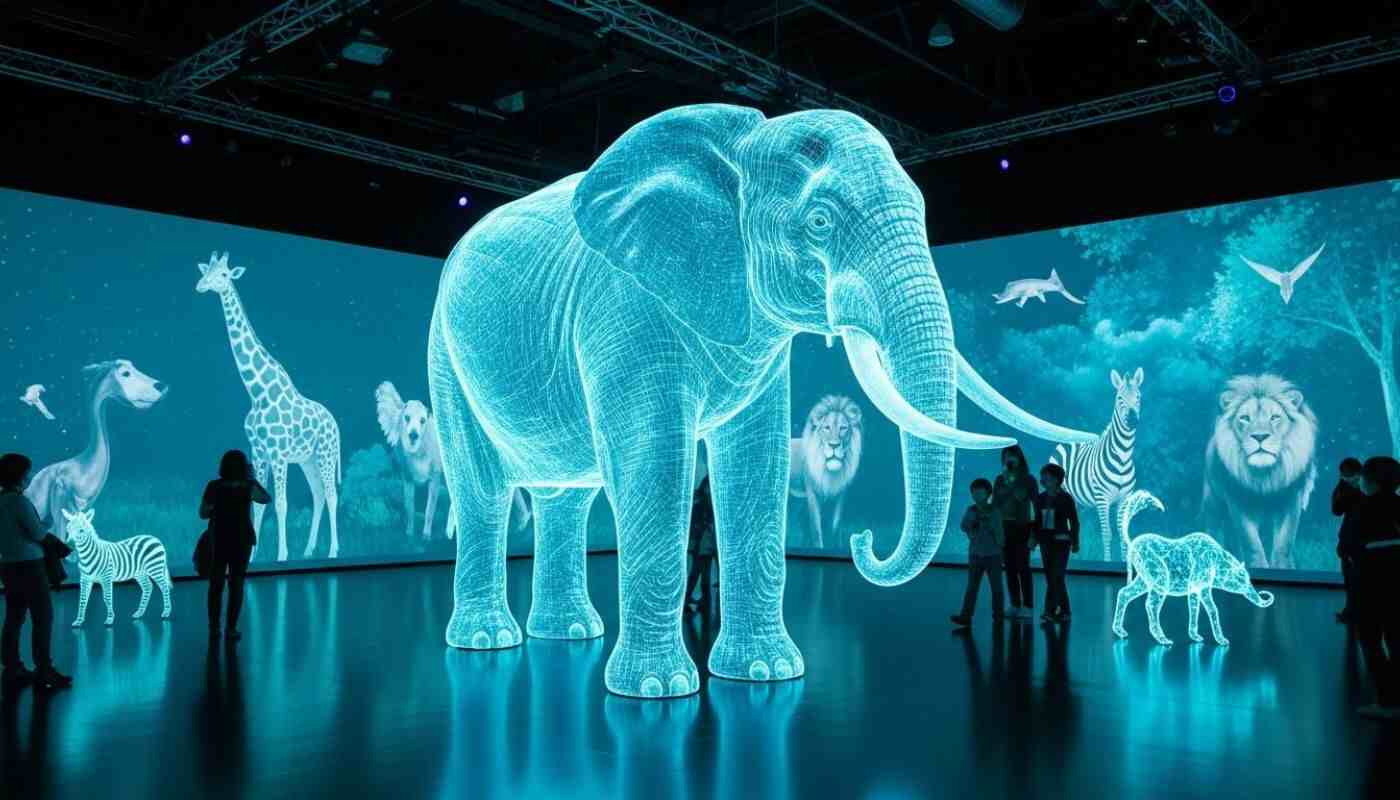 Hologram Theme Parks & Entertainment for Attractions