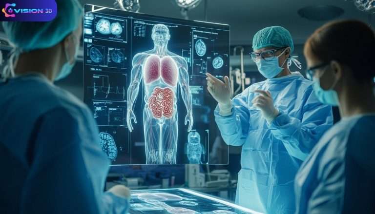 Advantages of 3D Holograms in Healthcare: Surgery & Education.