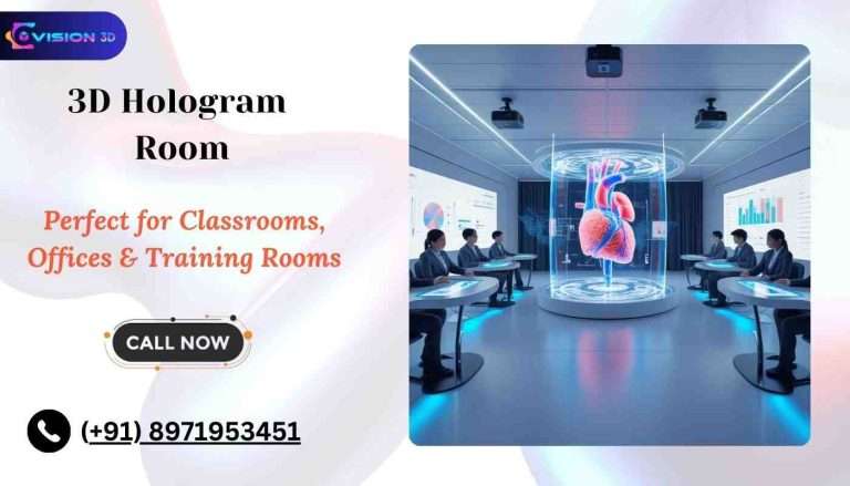 3D Hologram Room for Classrooms, Offices & Training Spaces