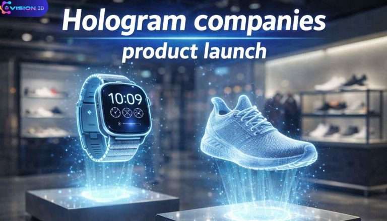 At Vision 3D, Hologram Company Power Product Launches